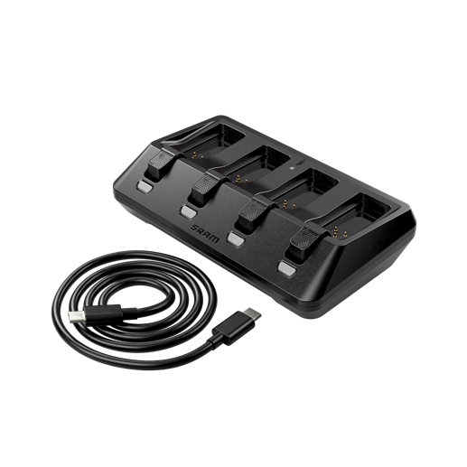 SRAM eTap Battery 4-Ports Charger and Cord | Tay Junction